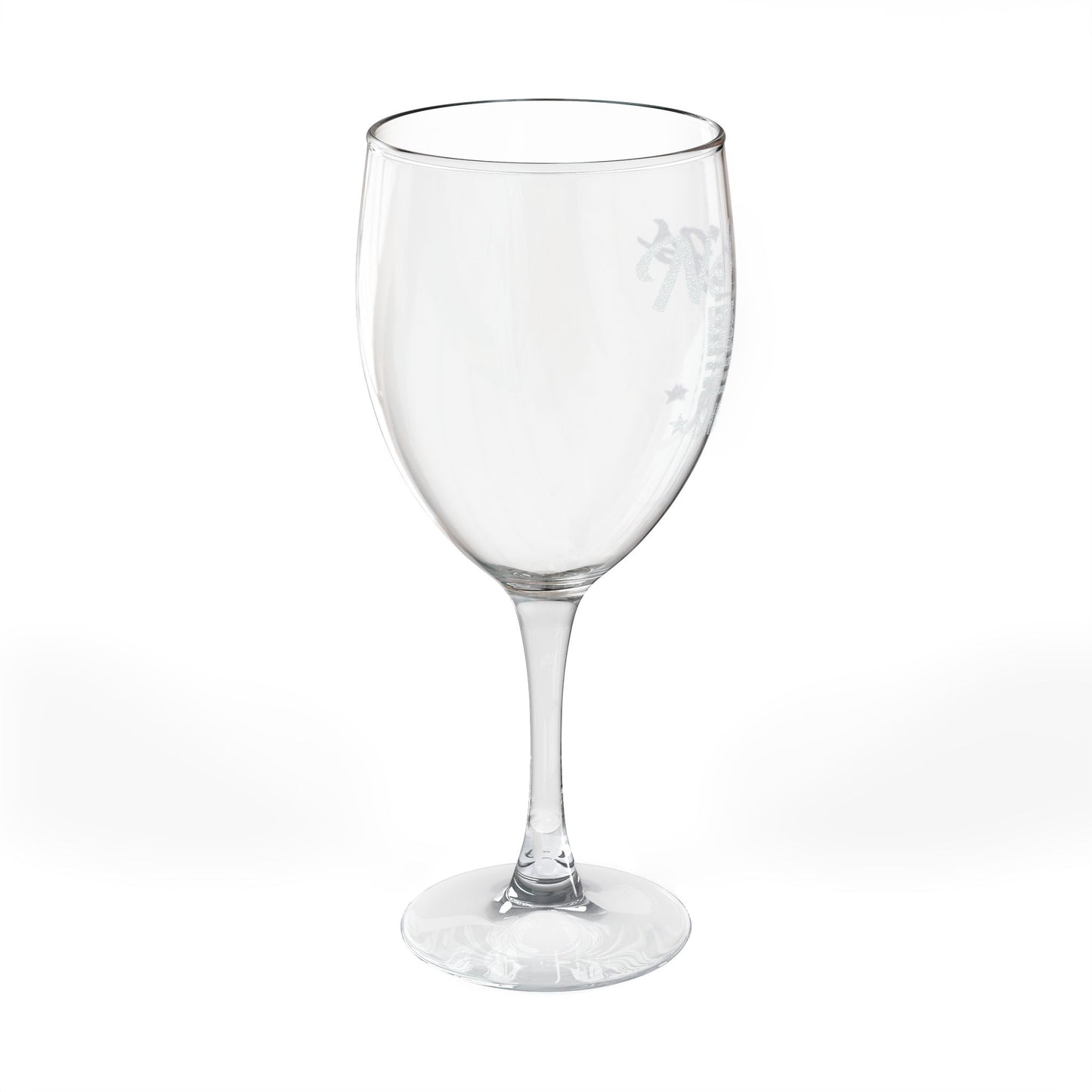No Kings Engraved Wine Glass, No Kings Gifts, Anti Trump Gifts, 10.5 oz, Unique Political Gift, Democracy Gift, Freedom 1776 Gift