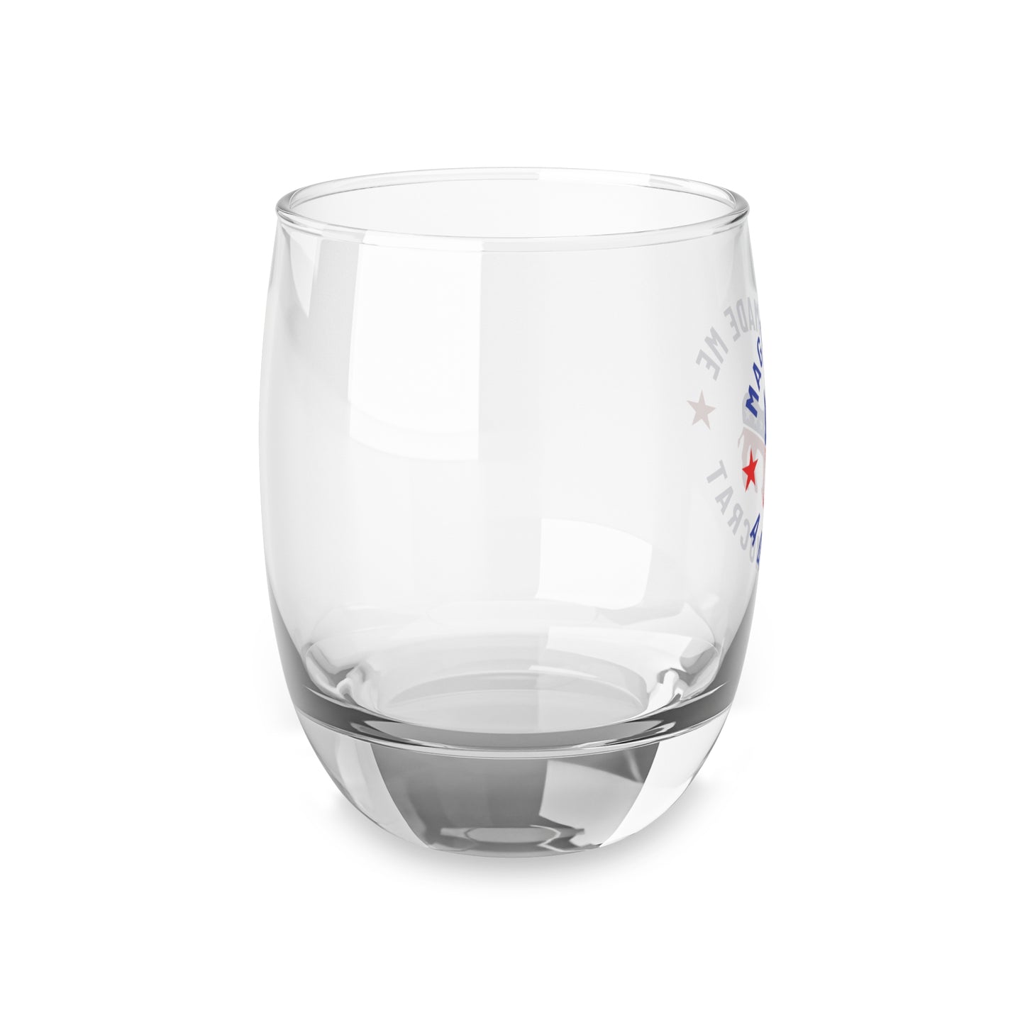 Election Day Drinking Glass, MAGA Made Me a Democrat, Whiskey Glass