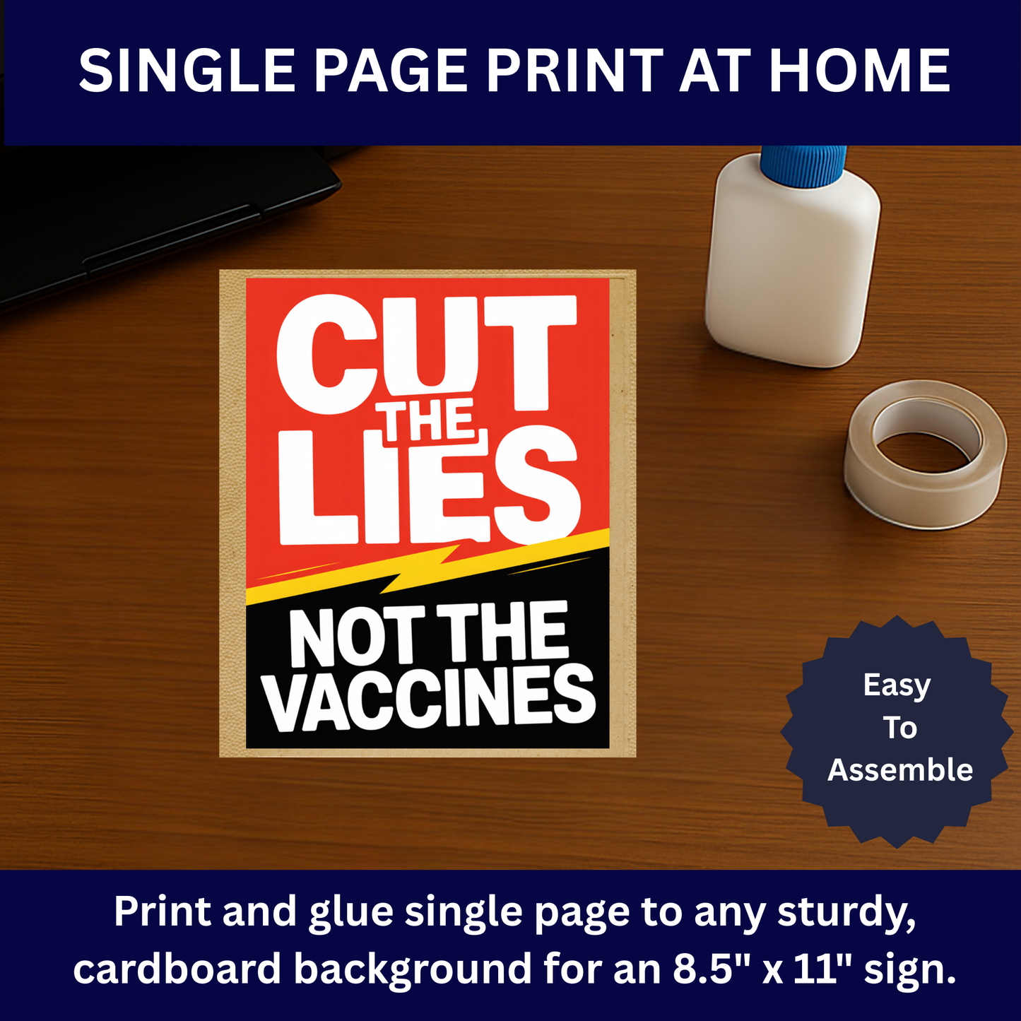 CDC Protest Signs, DC Protest Signs, 3 Signs Included, High Res Printable Protest Signs, Anti Trump Protest Signs