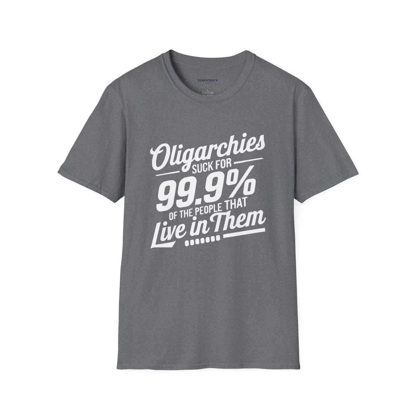 Oligarchy Tshirt, Billionaires Tshirt, Anti Trump Tshirt, Unisex Style, Free Shipping, Democrat Tshirt, Ant-Trump Tshirt, Democracy Tshirt