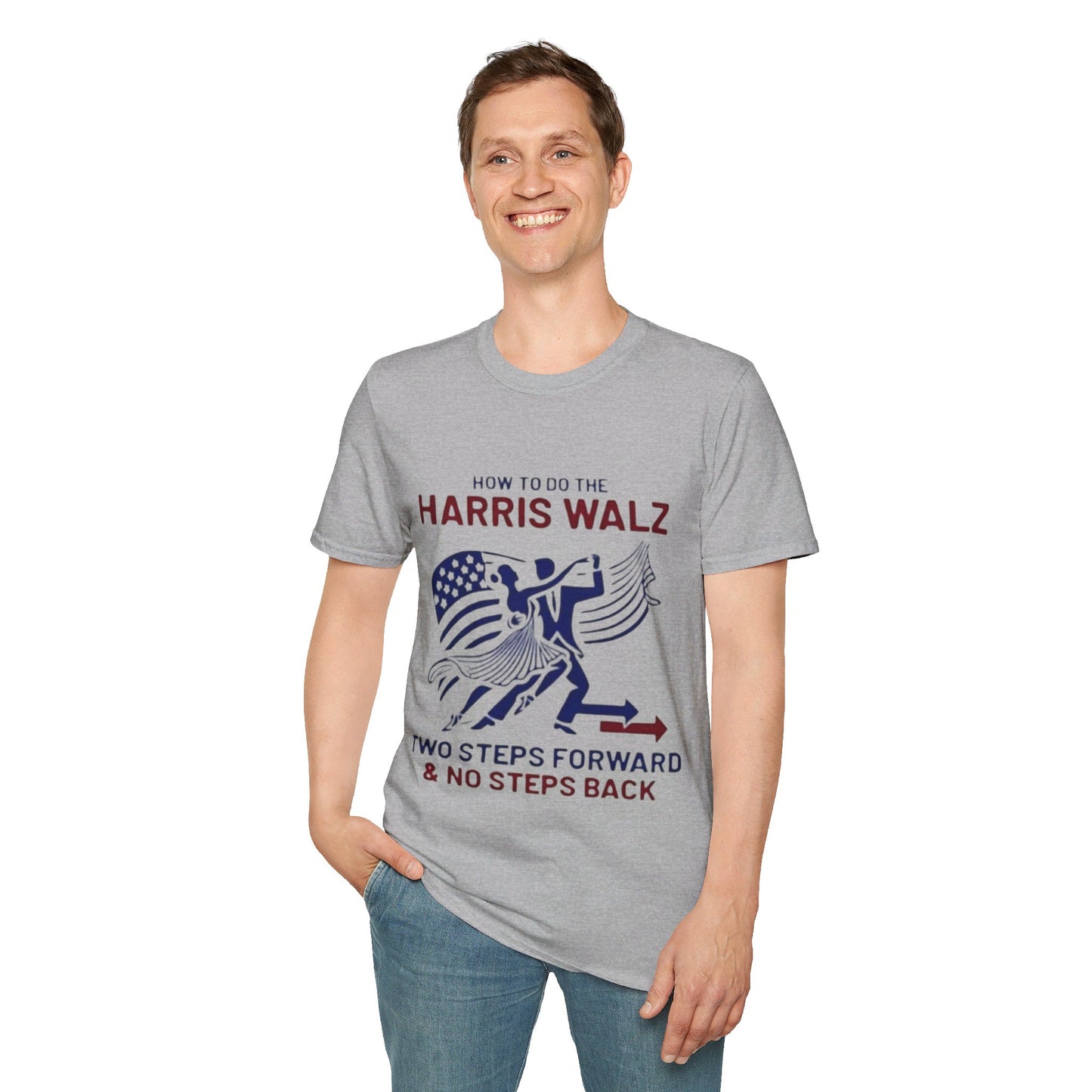 How to Do the Harris Walz T Shirt - Soft, Unisex Style, Multiple Colors, Free Shipping