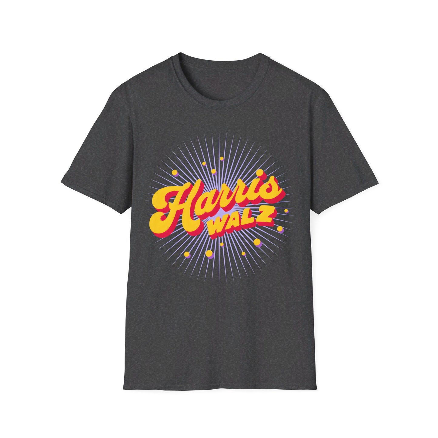 Harris Walz Retro Shirt - Soft, Unisex Style, Multiple Colors, Free Shipping