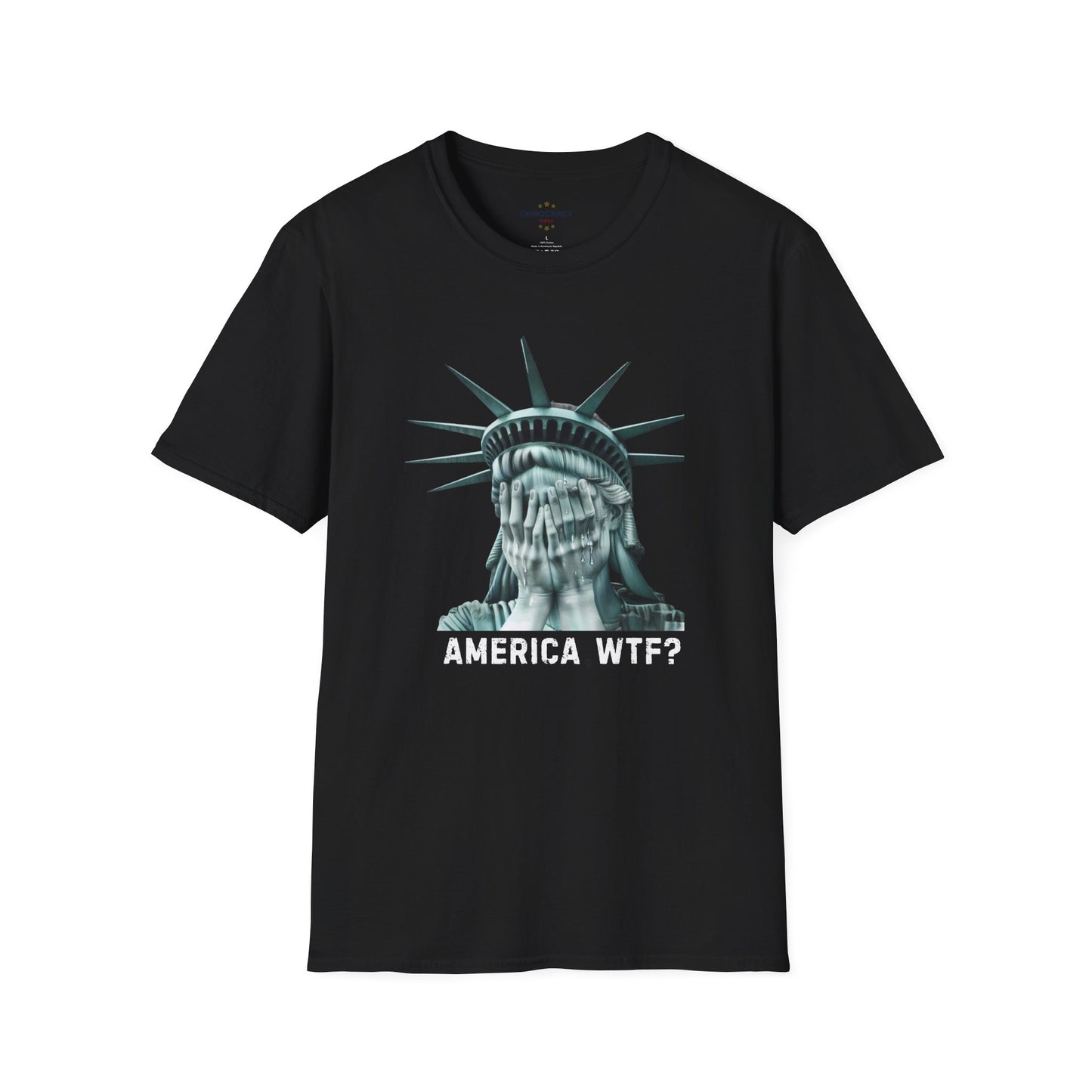 Anti-Trump America WTF T-shirt – Unisex, Soft Cotton, Pro-Democracy Free Shipping