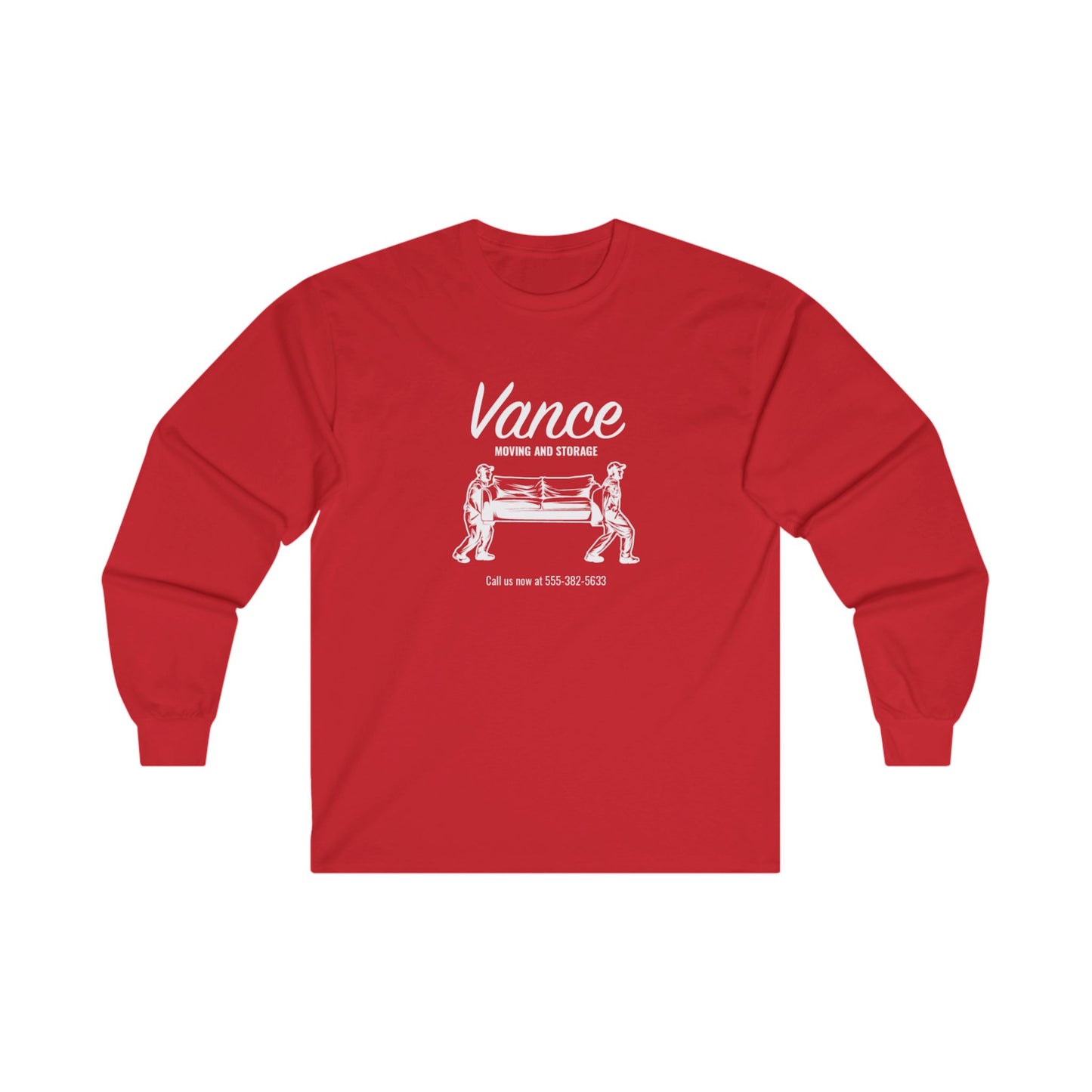 JD Vance Couch Tshirt, Unisex Ultra Cotton, Long Sleeve, Front and Back Print, Multiple Colors