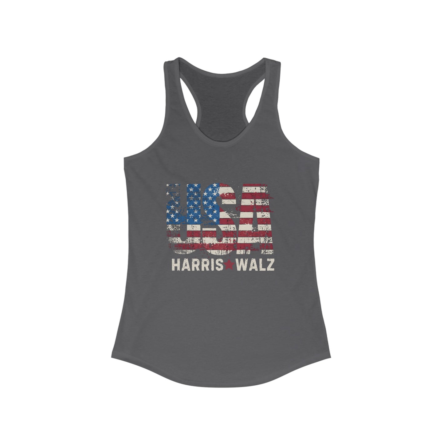 Harris Walz USA Shirt, Kamala Harris Tank, Women's Racerback Tank