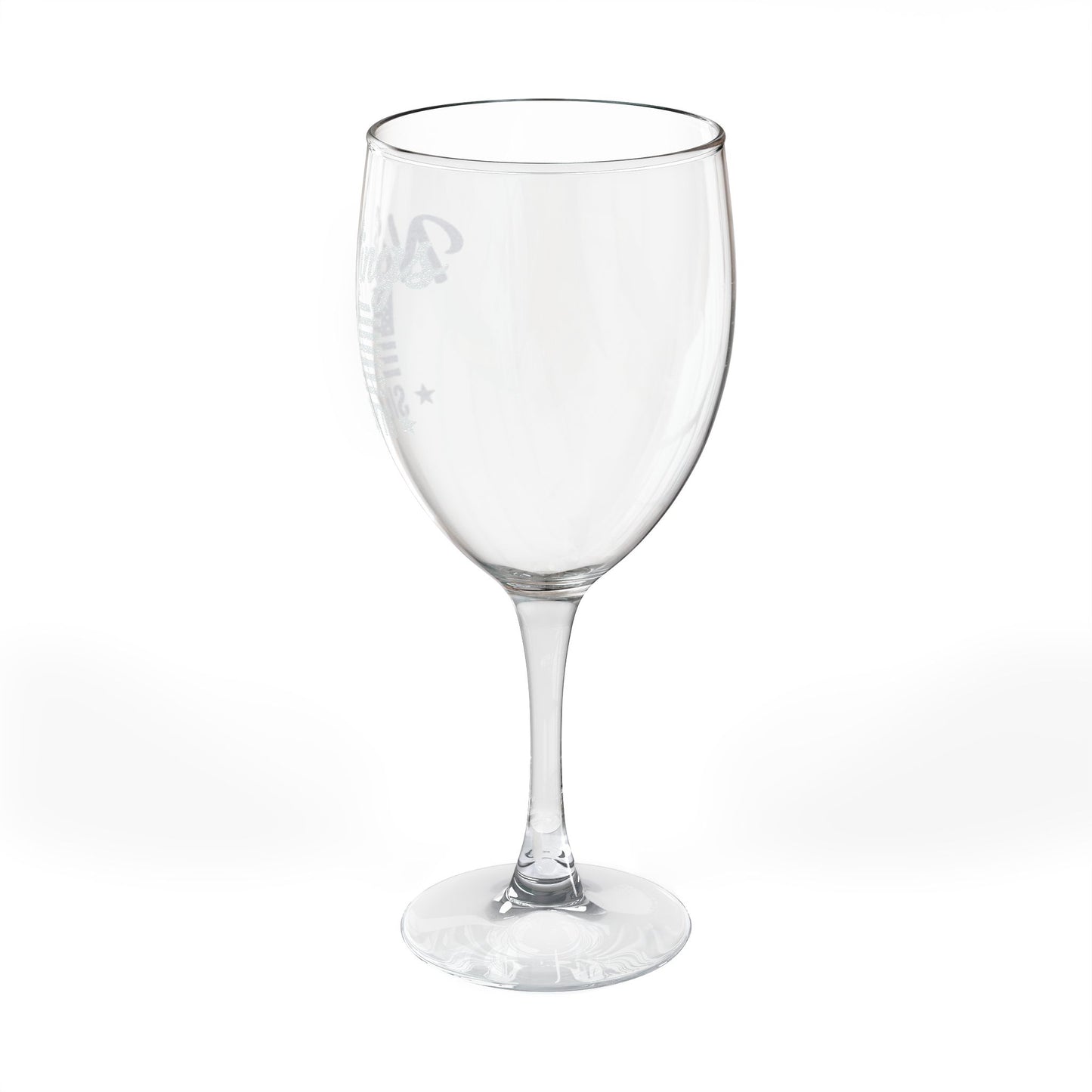 No Kings Engraved Wine Glass, No Kings Gifts, Anti Trump Gifts, 10.5 oz, Unique Political Gift, Democracy Gift, Freedom 1776 Gift