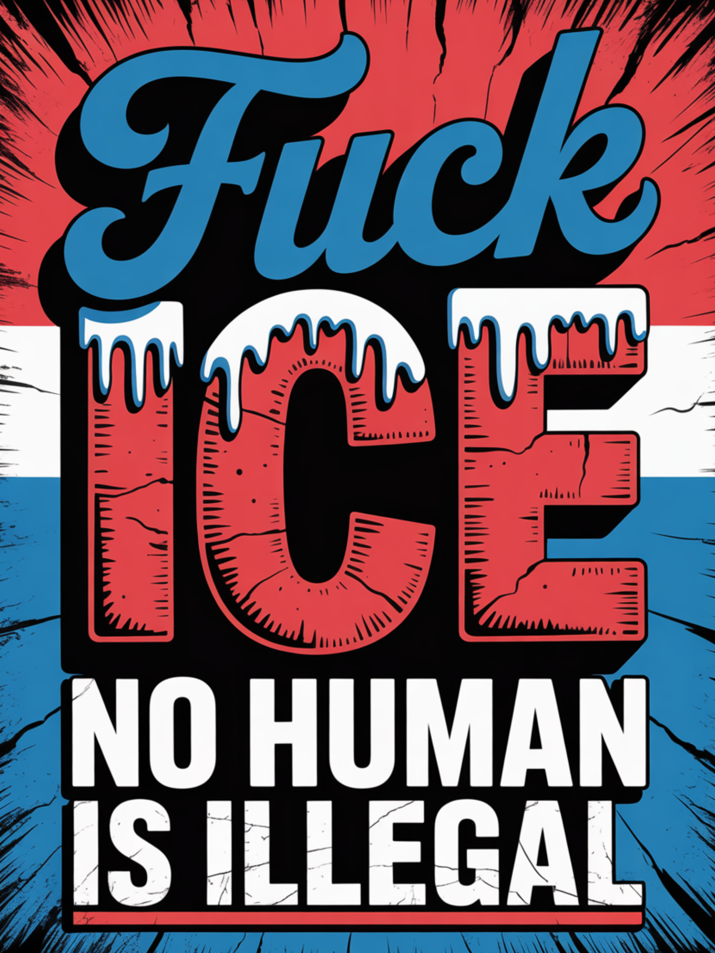 ICE Protest Signs – Wholesale Sign Packs - 18″× 24″ - High Profit Margin