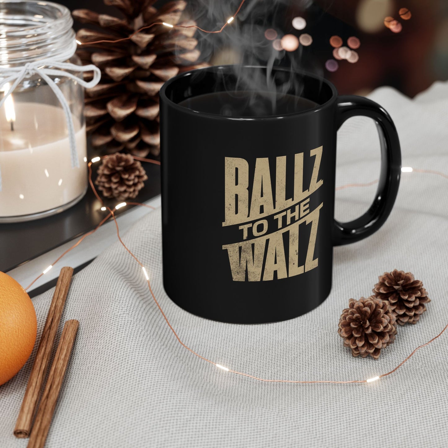 Tim Walz Mug, Ballz to the Walz, 11oz, Free Shipping