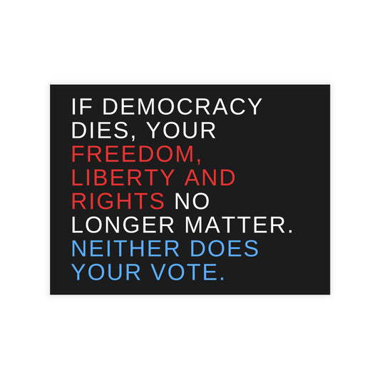 Political Postcards, No Envelopes, Social Justice Postcards, Democracy Postcards, Resistance Postcards, 6.25" x 4.6", 10, 30, 50 Pack