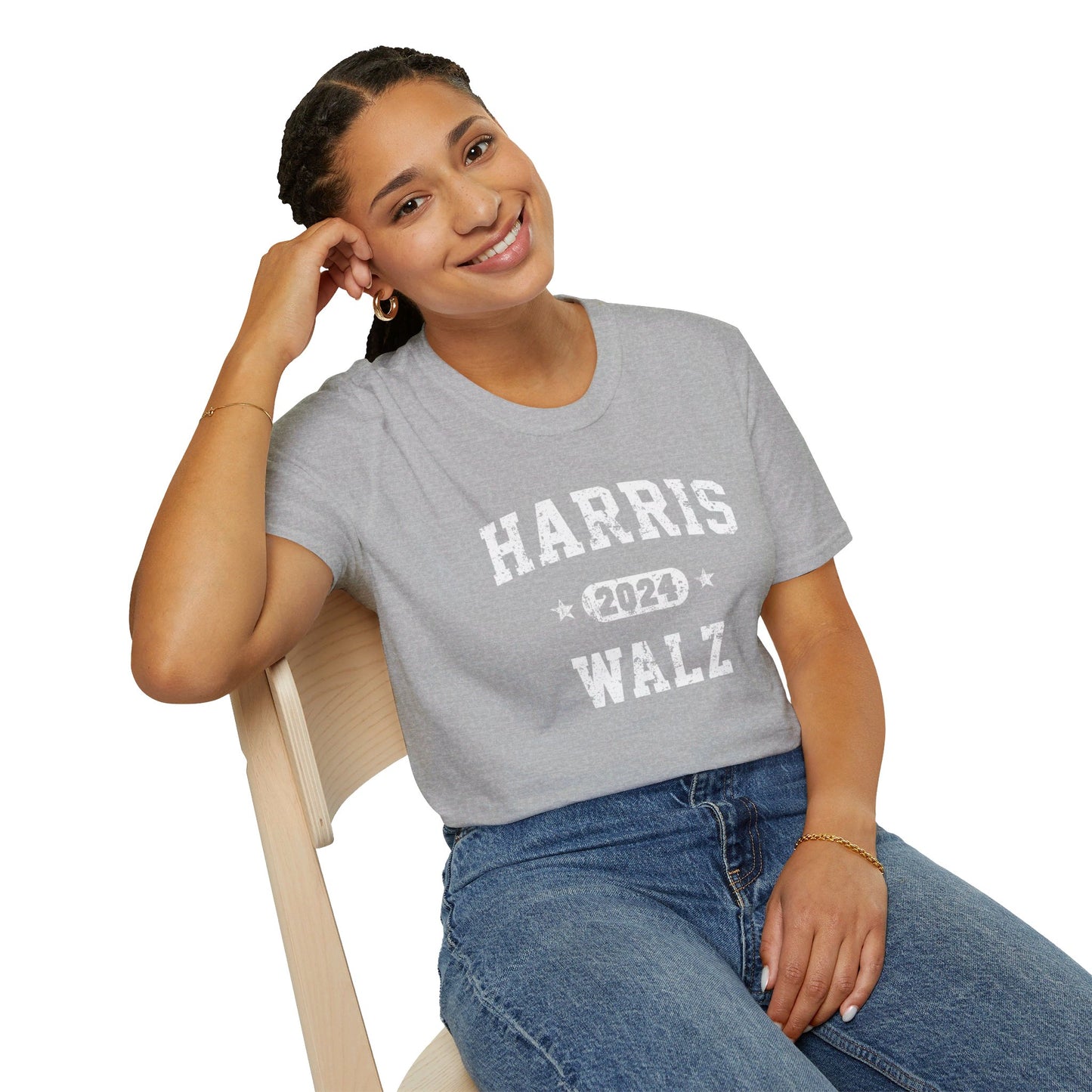 Harris Walz Tshirt - Soft, Unisex Style, Multiple Colors, Free Shipping