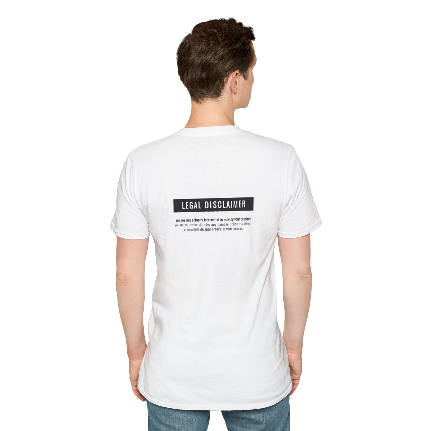 JD Vance Couch Shirt Soft, Unisex Style, Multiple Colors, Front and Back Print