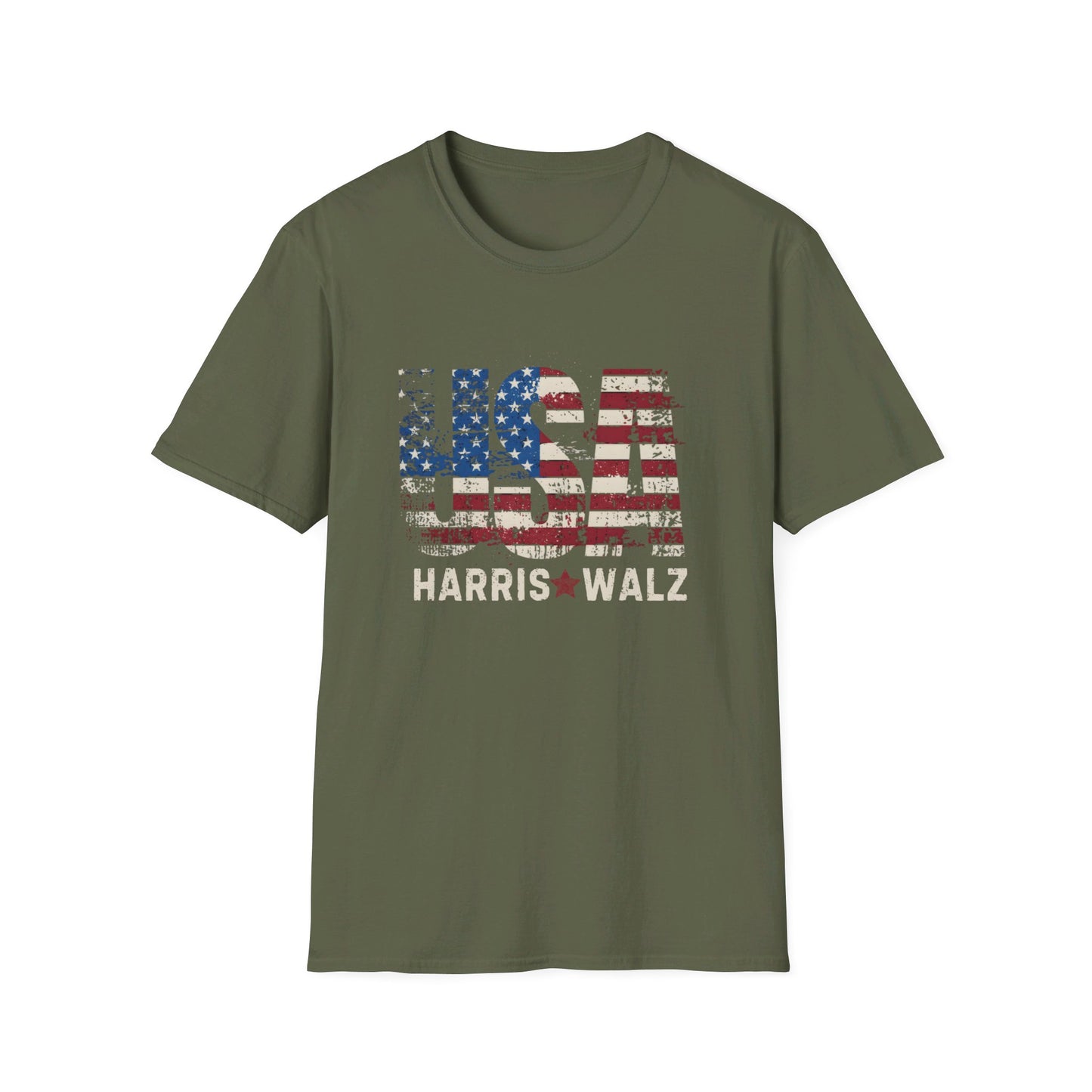 Harris Walz USA Tshirt - Soft, Unisex Style, Multiple Colors, Free Shipping