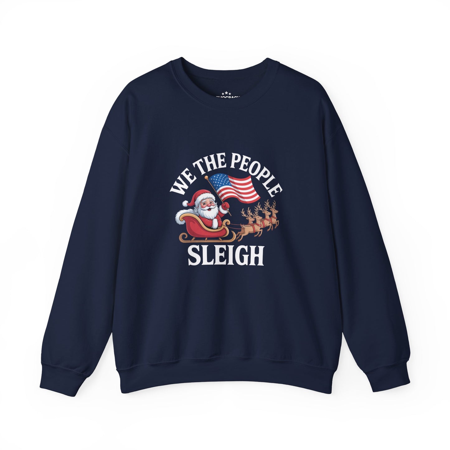 We the People Sleigh Sweatshirt, Merry Resistmas Sweatshirt, Holiday Sweatshirt, Christmas Sweatshirt, Unisex, Many Colors, Free Shipping
