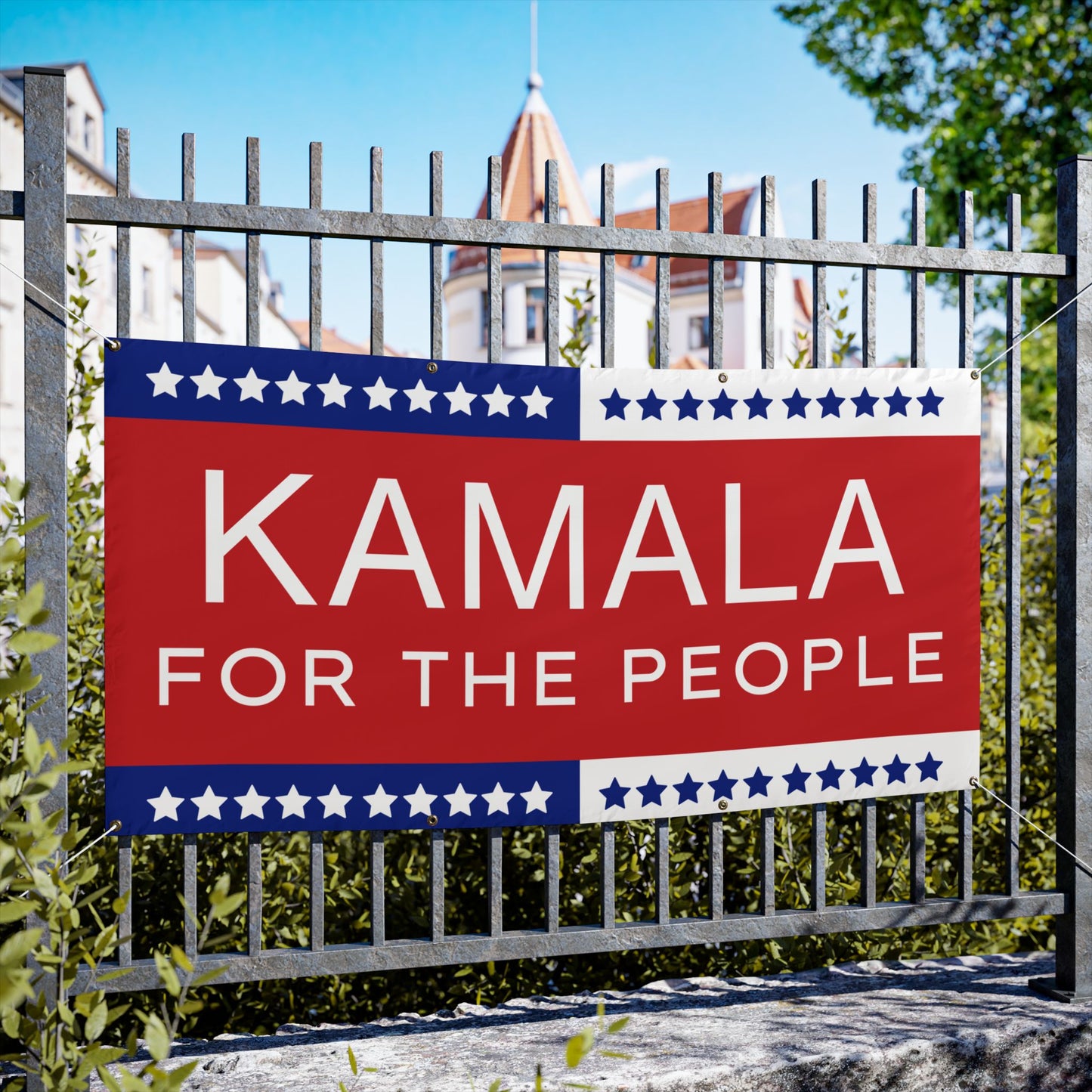 Kamala Harris, For the People, Vinyl Indoor/Outdoor Banner