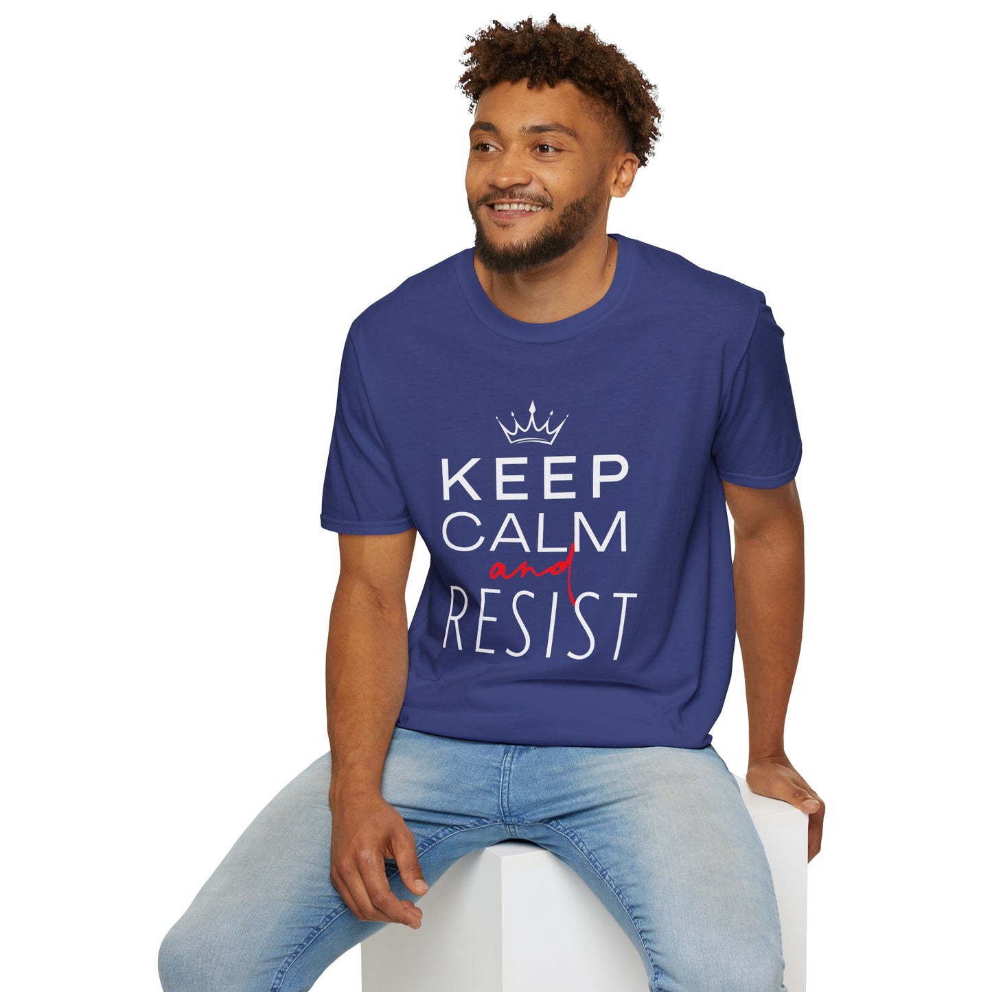 Keep Calm and Resist Shirt, Anti Trump Shirt, Resistance Shirt, Political T-Shirt