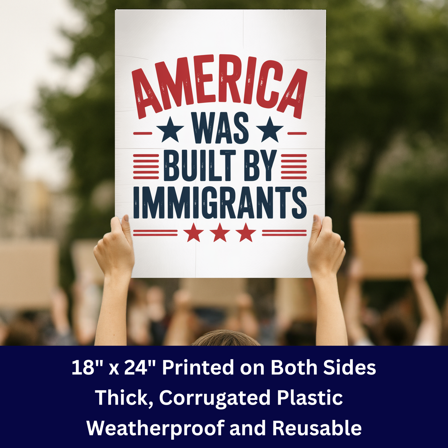 ICE Protest Signs – Wholesale Sign Packs - 18″× 24″ - High Profit Margin