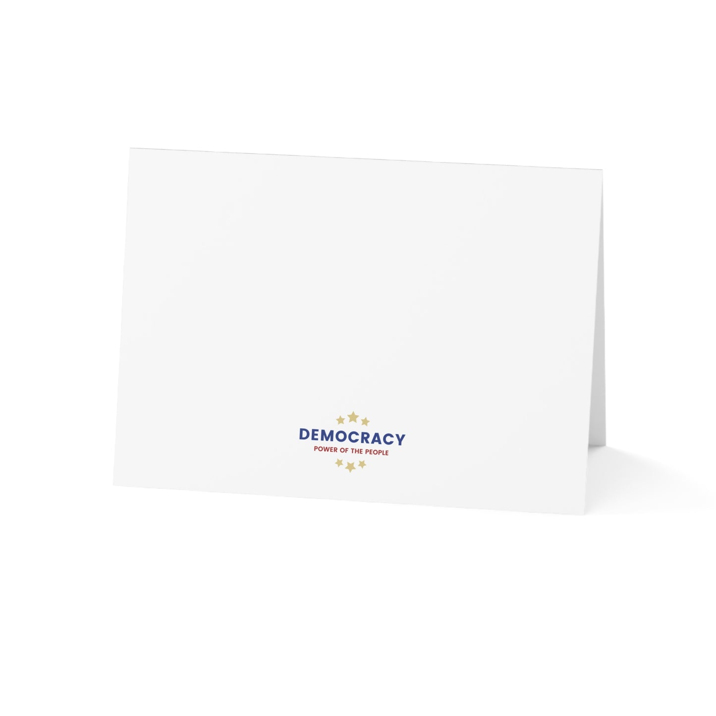 Peace on Earth and Justice for All Holiday Greeting Cards, Political Holiday Cards, 7" x 5", Matte Finish, Packs of 5, 10 or 25, Free Shipping