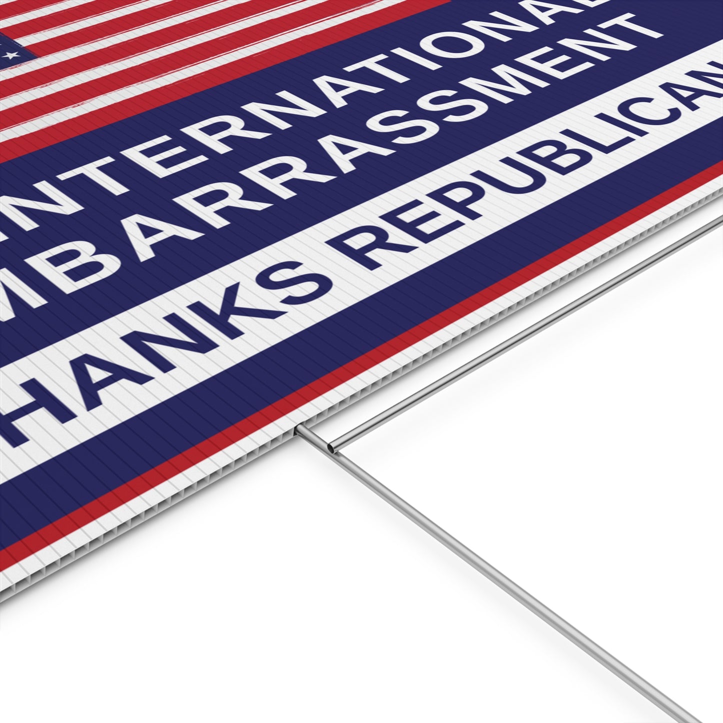 Thanks Republicans Yard Sign, Anti Trump Yard Sign, America 250 Yard Sign