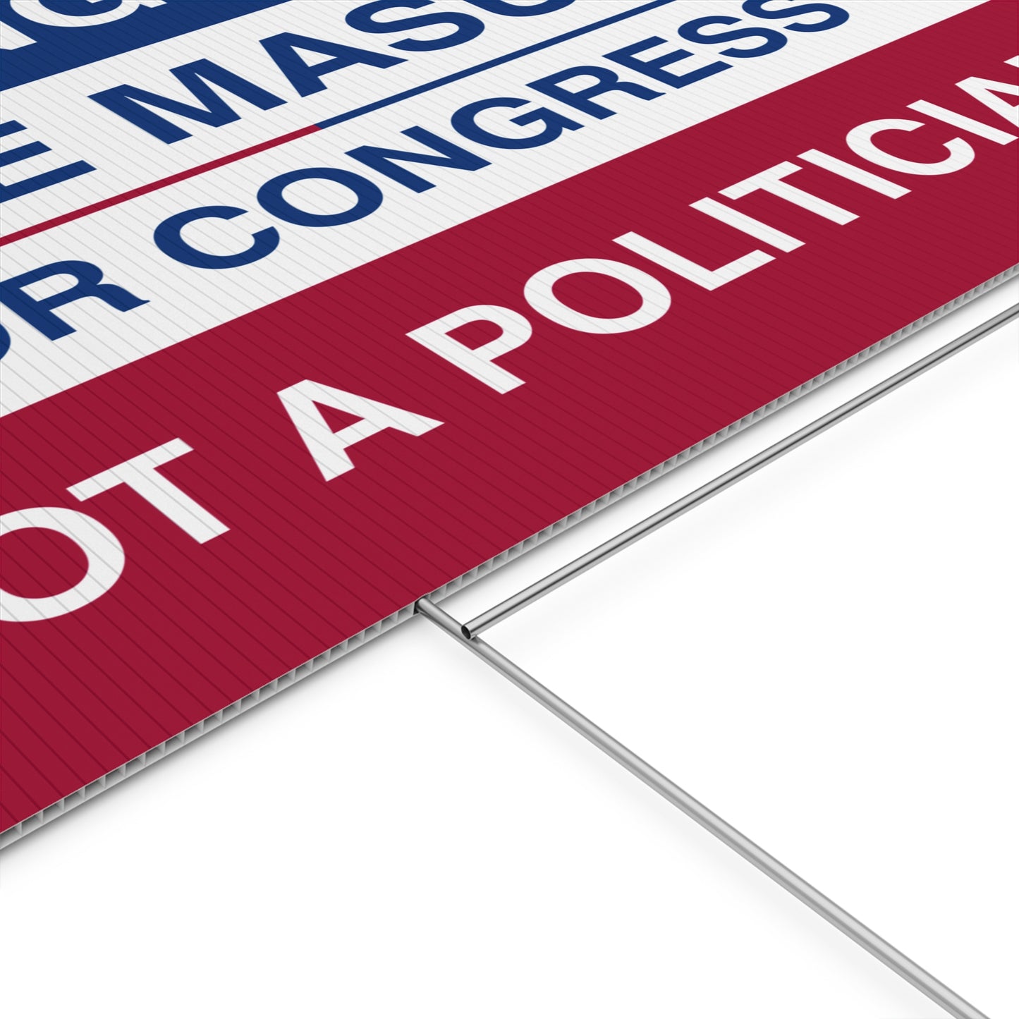 Masuda for Congress Yard Sign - CA5 Election Yard Sign