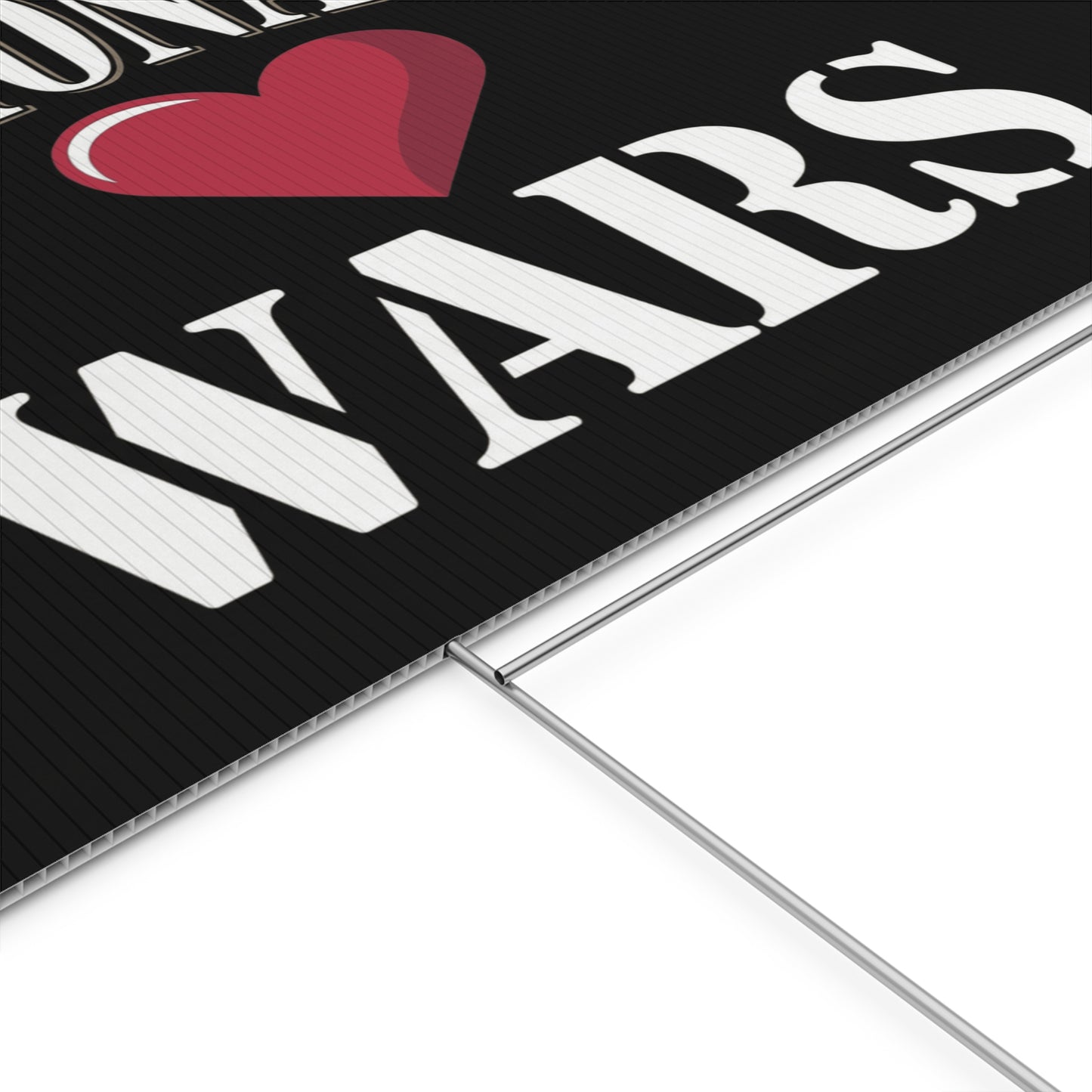 Billionaires Love Wars Yard Sign - Anti War Yard Sign - No Wars Yard Sign