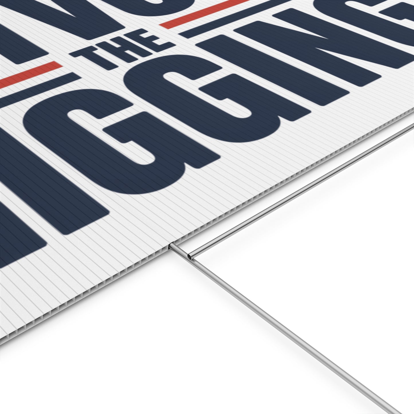 Election Yard Sign, Vote Yard Signs, Outvote the Rigging Yard Sign