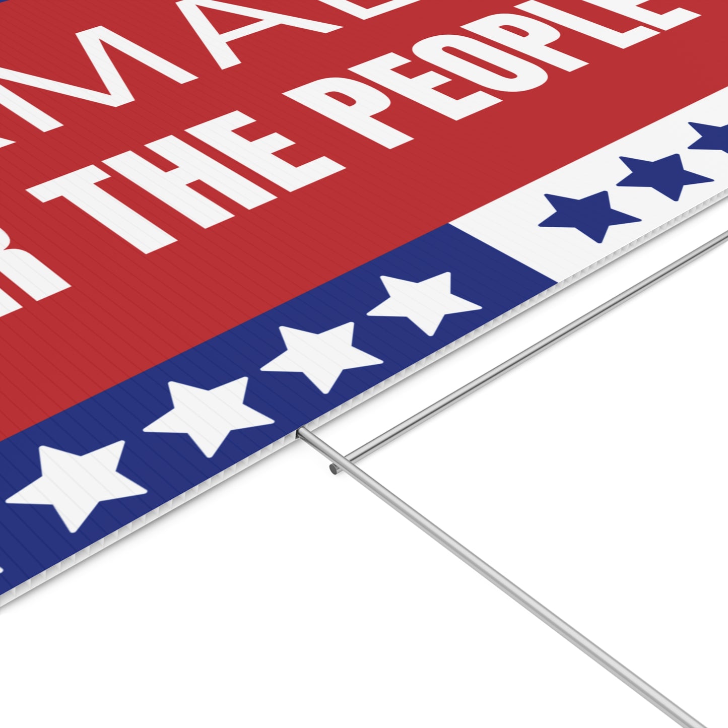 Kamala Harris Yard Sign, Kamala for the People, Multi Packs Avail, Free Shipping