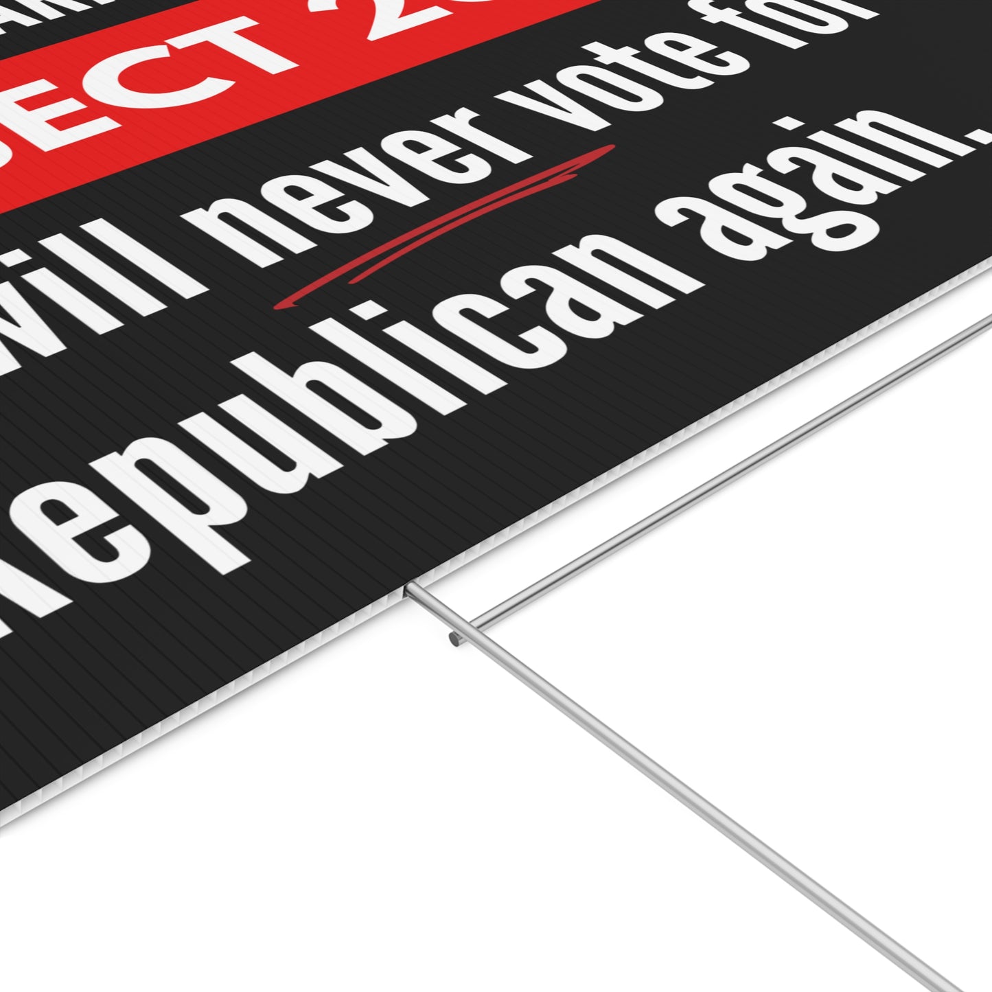 Project 2025 Yard Sign, Political Yard Sign, Free Shipping