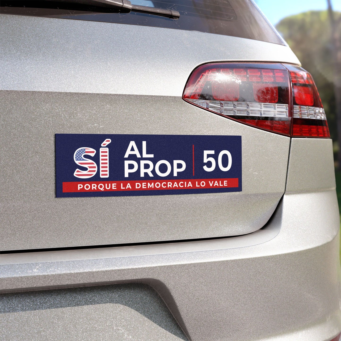 Yes on Prop 50 Car Magnets / Imanes para Auto Sí al Prop 50 – Bulk Pack 10, 20, 50, 100 – Free/Envío Gratis