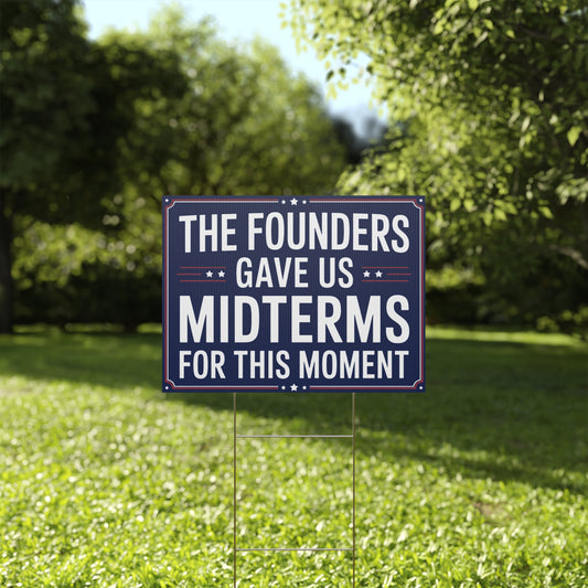 Vote Yard Sign, Midterms Yard Sign, Election Yard Sign