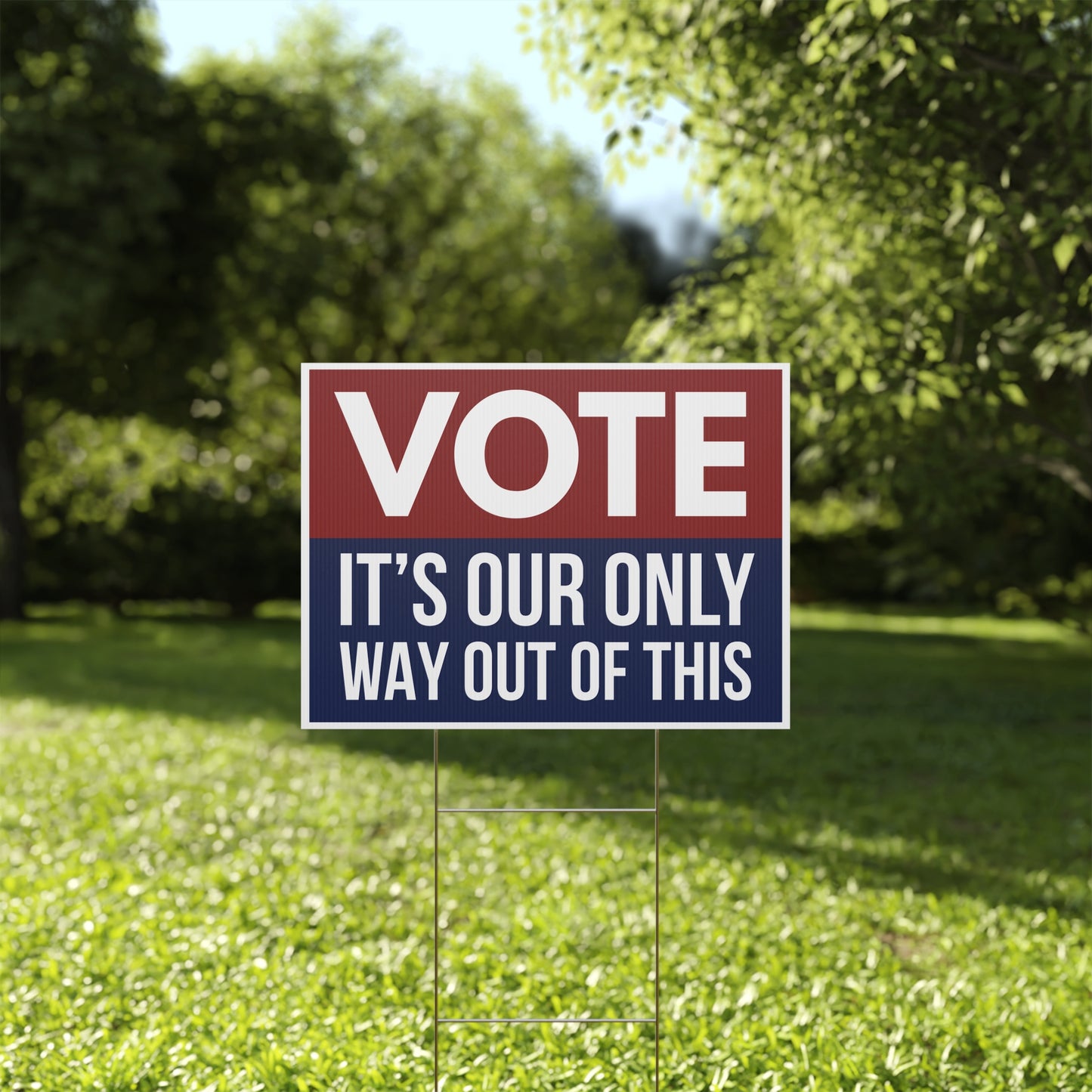 Vote Yard Sign, Midterms Yard Sign, Election Yard Sign