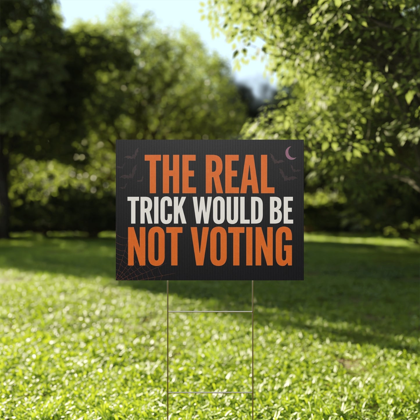 Halloween Yard Sign, Vote Yard Sign