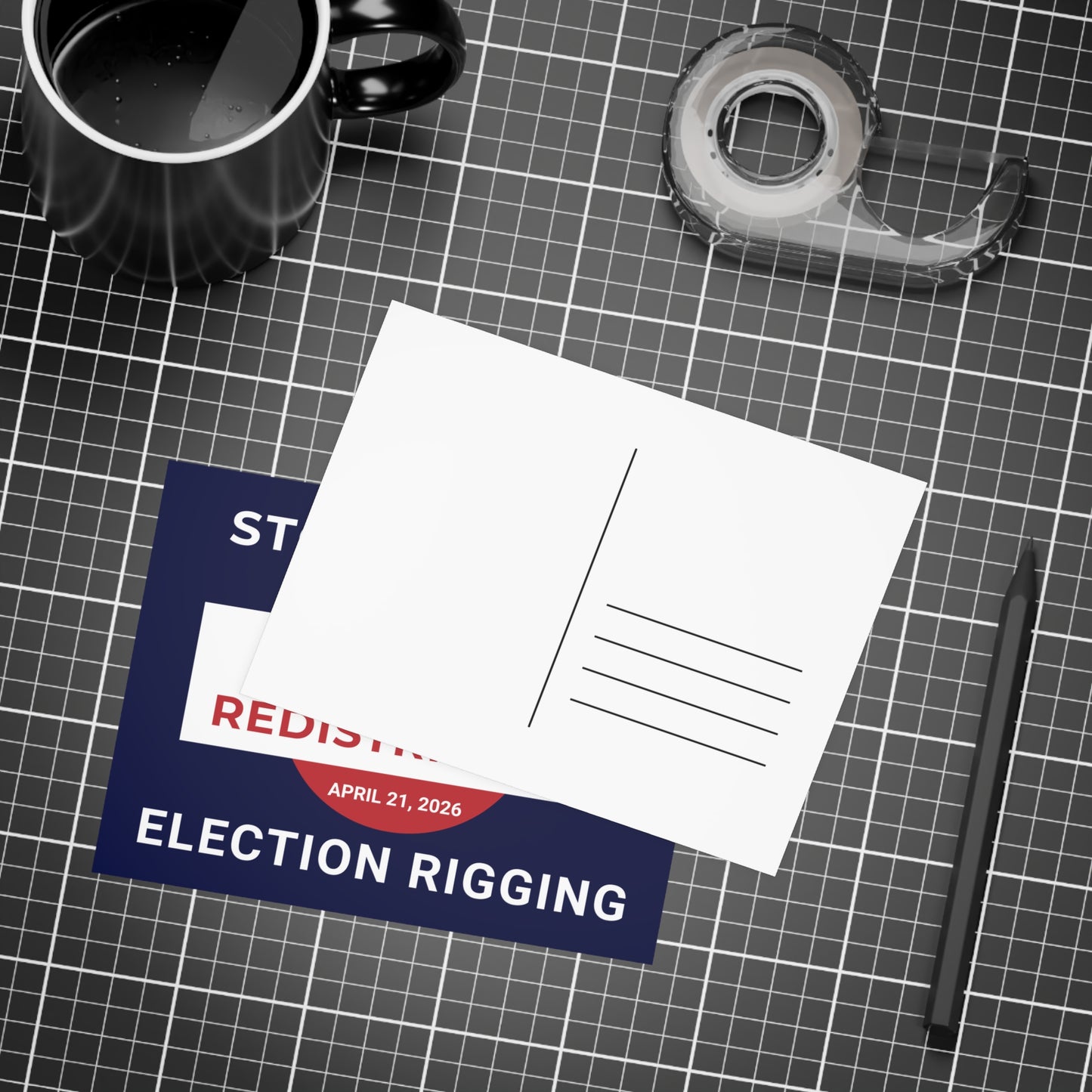 Yes on Virginia Redistricting Postcards - Virginia Election Postcards