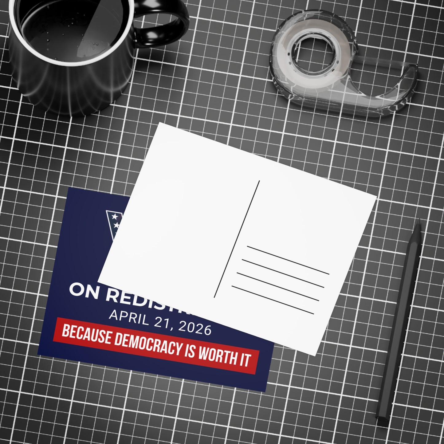 Yes on Virginia Redistricting Postcards - Virginia Election Postcards