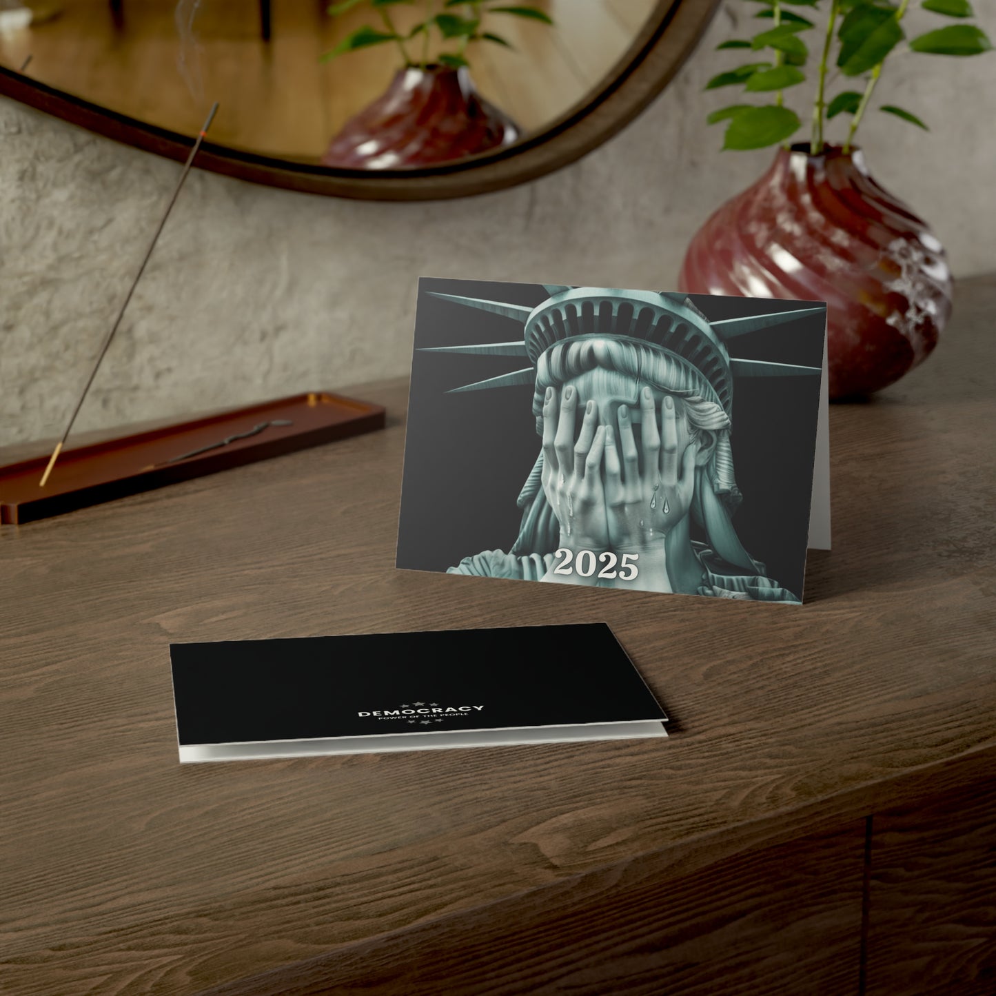 2025 Holiday Greeting Cards, 2025 Christmas Cards, Political Greeting Cards, 7" x 5", Matte Finish, Packs of 5, 10 or 25, Free Shipping