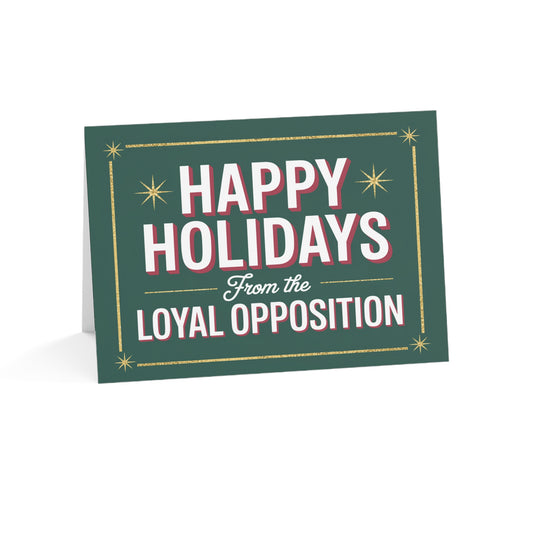 2025 Holiday Greeting Cards, 2025 Christmas Cards, Political Greeting Cards, 7" x 5", Matte Finish, Packs of 5, 10 or 25, Free Shipping