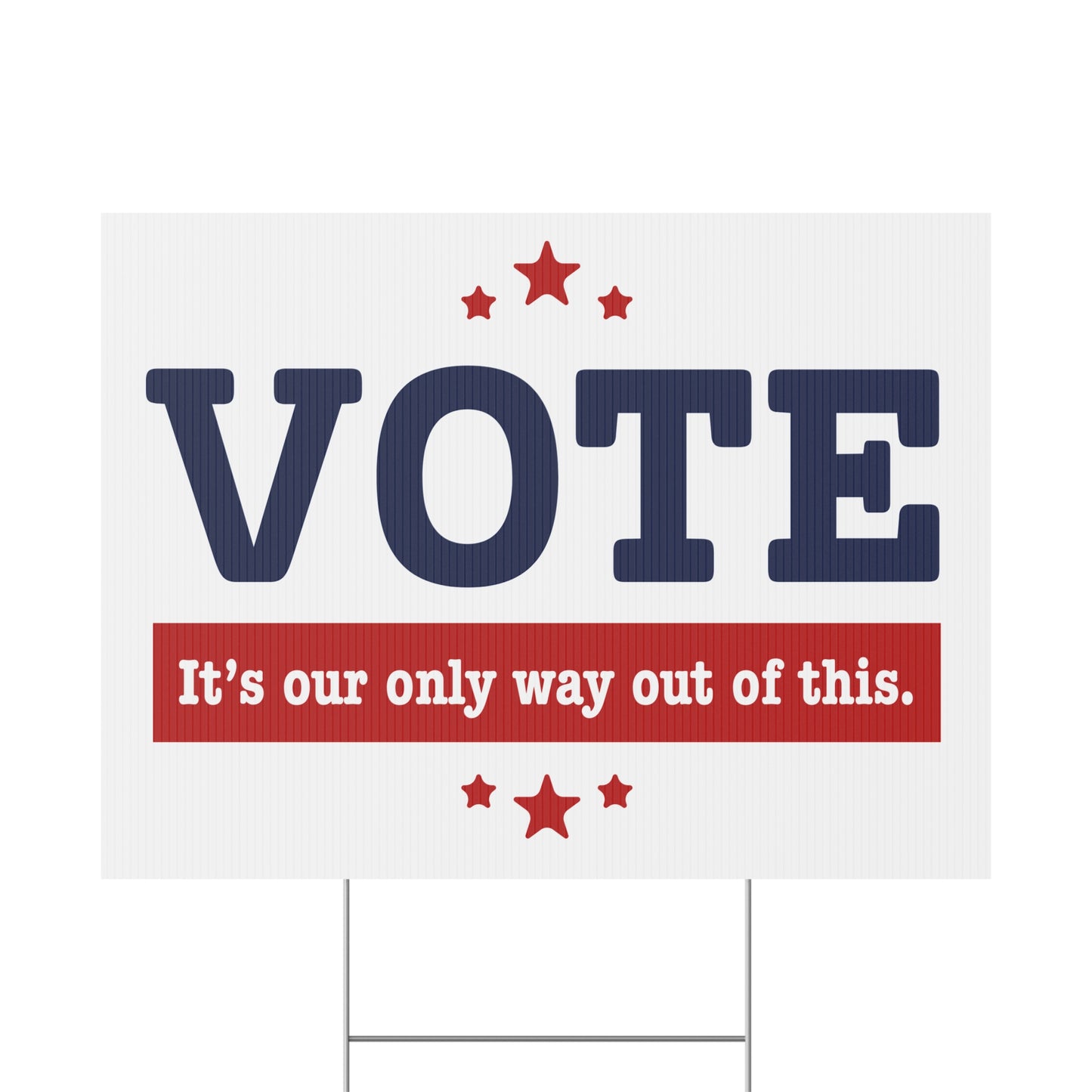Vote Yard Sign, Midterms Yard Sign, Election Yard Sign