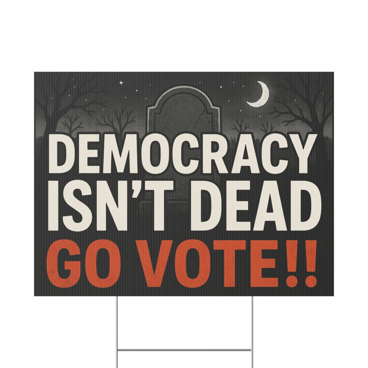 Halloween Yard Sign, Vote Yard Sign