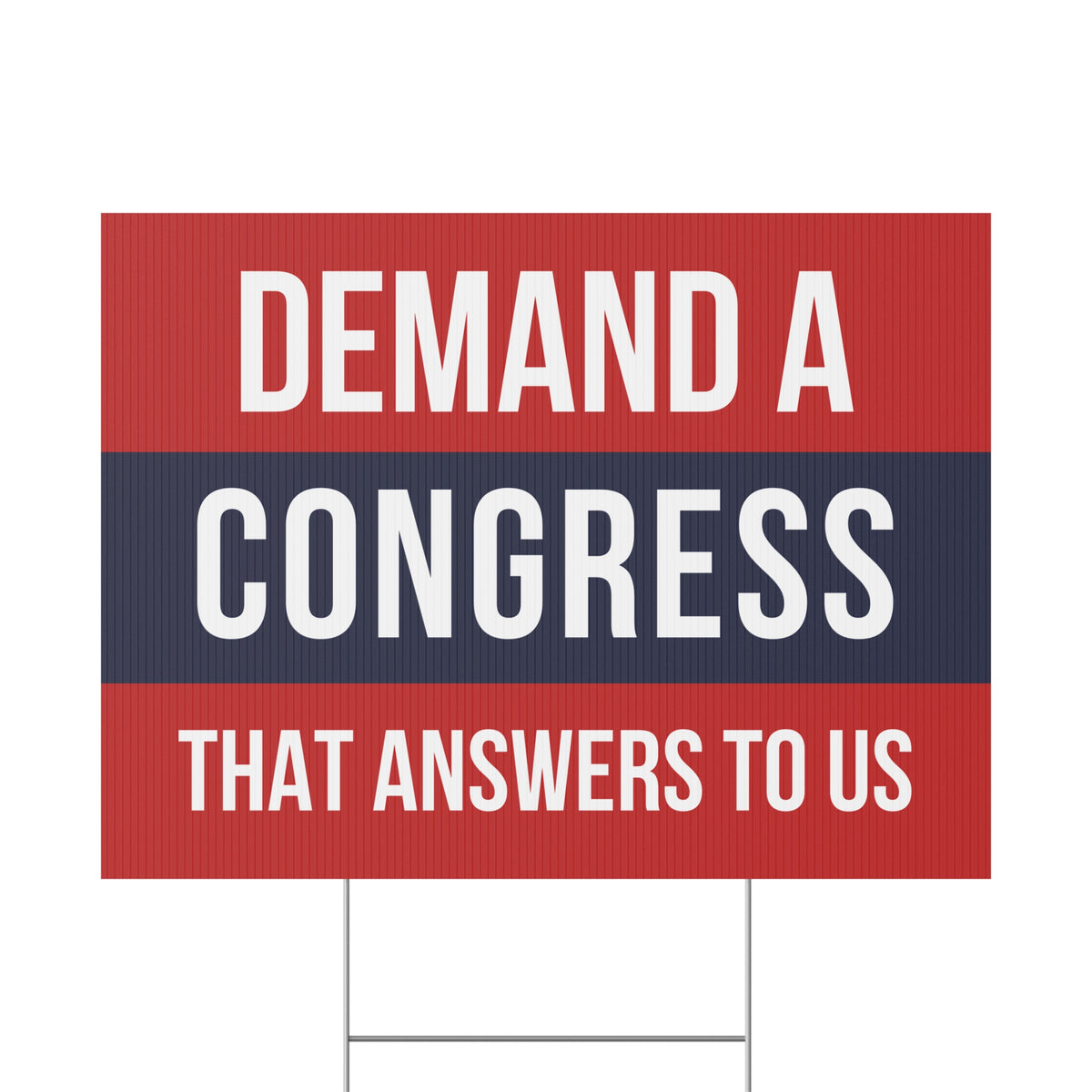 Congress Yard Sign, Midterms Yard Sign, Election Yard Sign