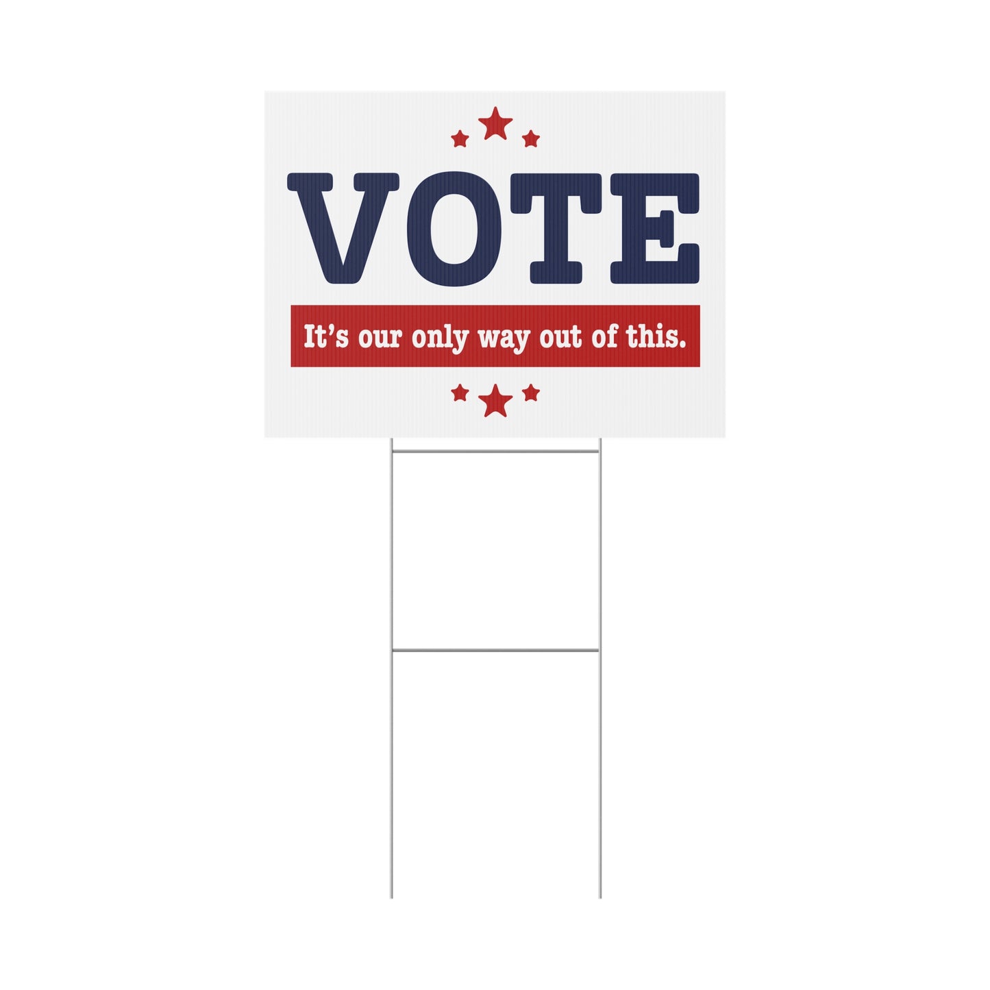 Vote Yard Sign, Midterms Yard Sign, Election Yard Sign