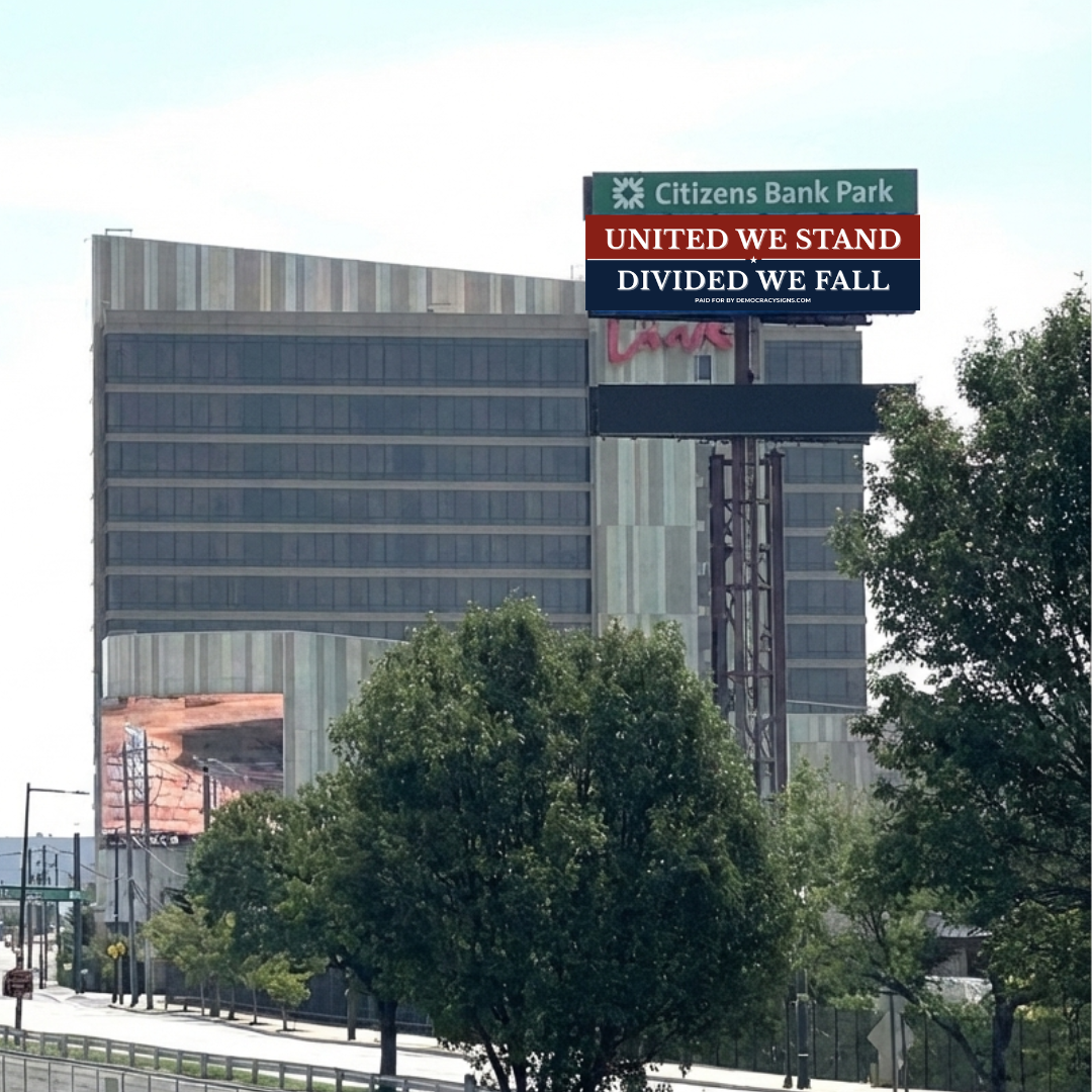 Sponsor the I-76 Westbound Billboard — Philadelphia, PA (Citizens Bank Park)
