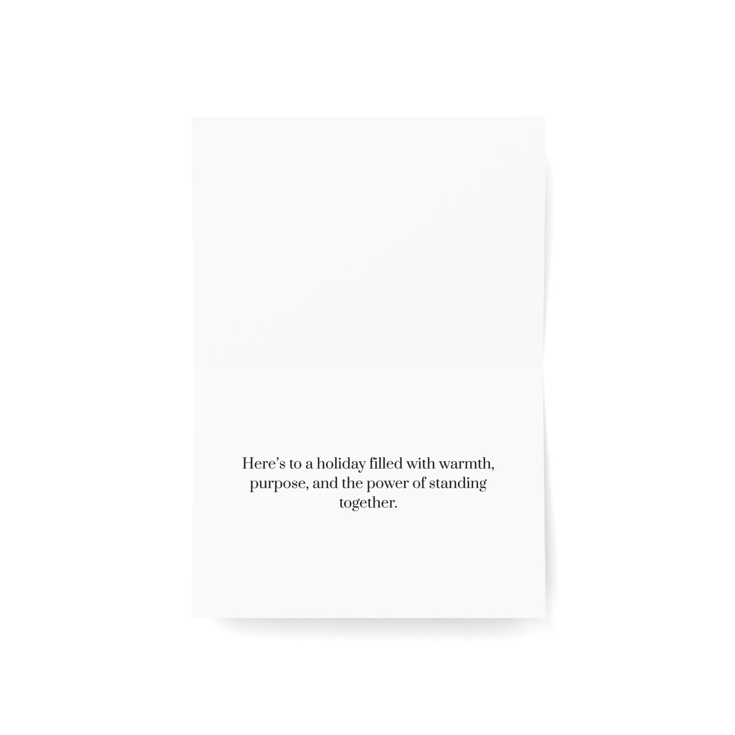 We the People Sleigh Greeting Cards, Political Holiday Cards, 7" x 5", Matte Finish, Packs of 5, 10 or 25, Free Shipping