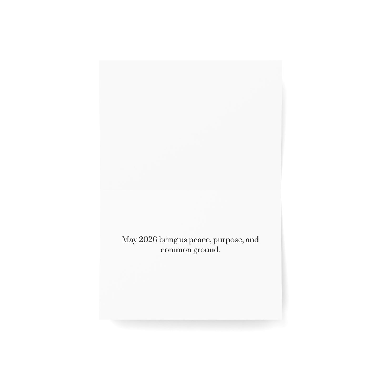 2025 Holiday Greeting Cards, 2025 Christmas Cards, Political Greeting Cards, 7" x 5", Matte Finish, Packs of 5, 10 or 25, Free Shipping