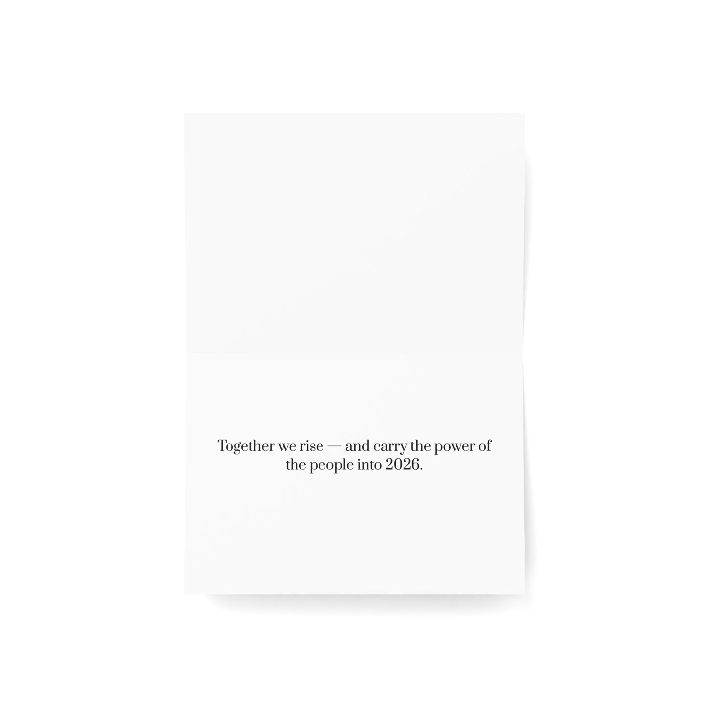 Merry Resistmas Cards, 2025 Christmas Cards, Political Greeting Cards, 7" x 5", Matte Finish, Packs of 5, 10 or 25, Free Shipping