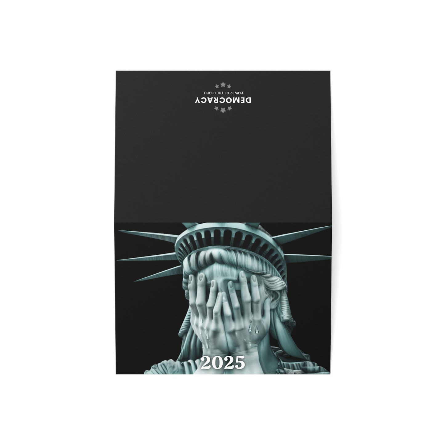 2025 Holiday Greeting Cards, 2025 Christmas Cards, Political Greeting Cards, 7" x 5", Matte Finish, Packs of 5, 10 or 25, Free Shipping