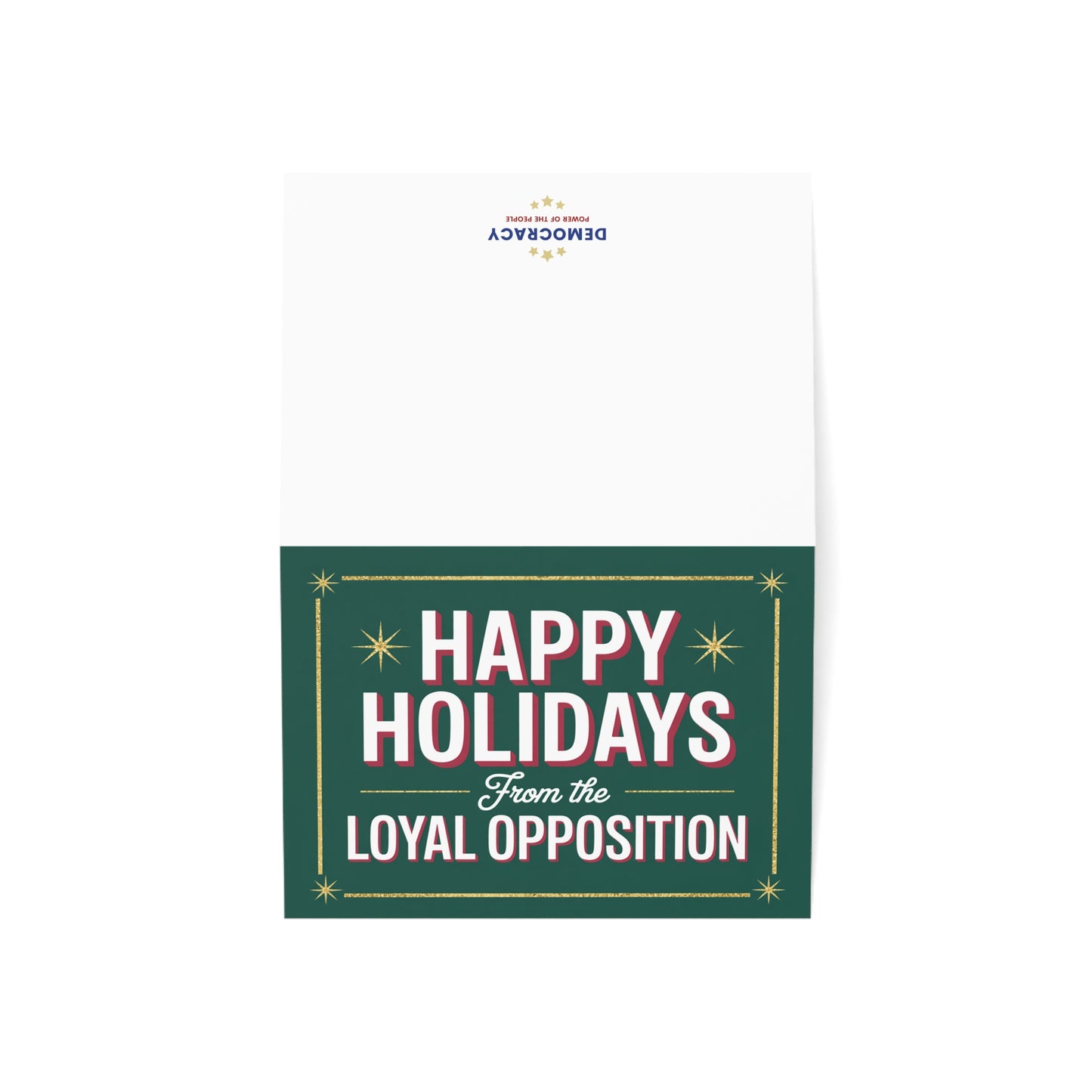 2025 Holiday Greeting Cards, 2025 Christmas Cards, Political Greeting Cards, 7" x 5", Matte Finish, Packs of 5, 10 or 25, Free Shipping