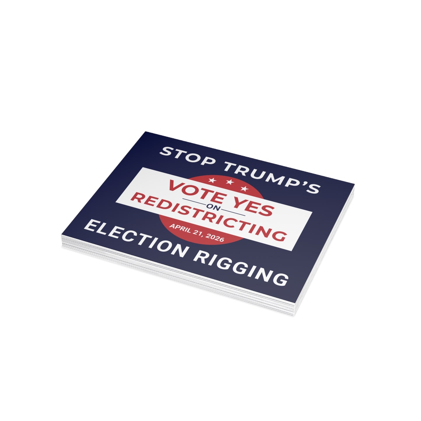 Yes on Virginia Redistricting Postcards - Virginia Election Postcards