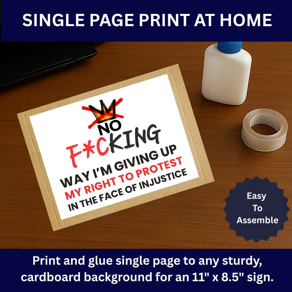 Free Protest Signs, Anti Trump Protest Signs, Printable Protest Signs ...