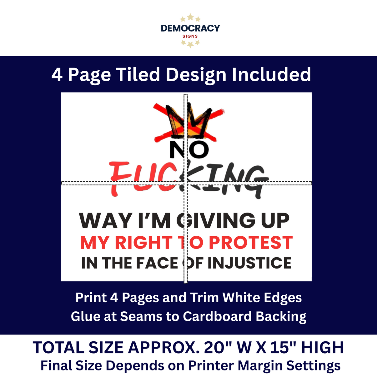 Free Protest Signs, Anti Trump Protest Signs, Printable Protest Signs ...
