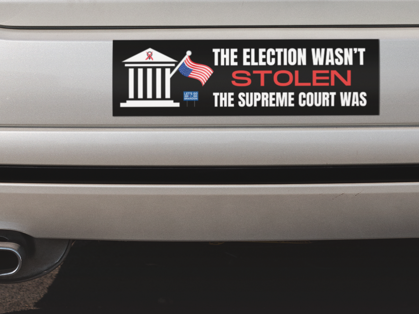 Alito Bumper Sticker, Supreme Court Corruption, Election Bumper Sticker