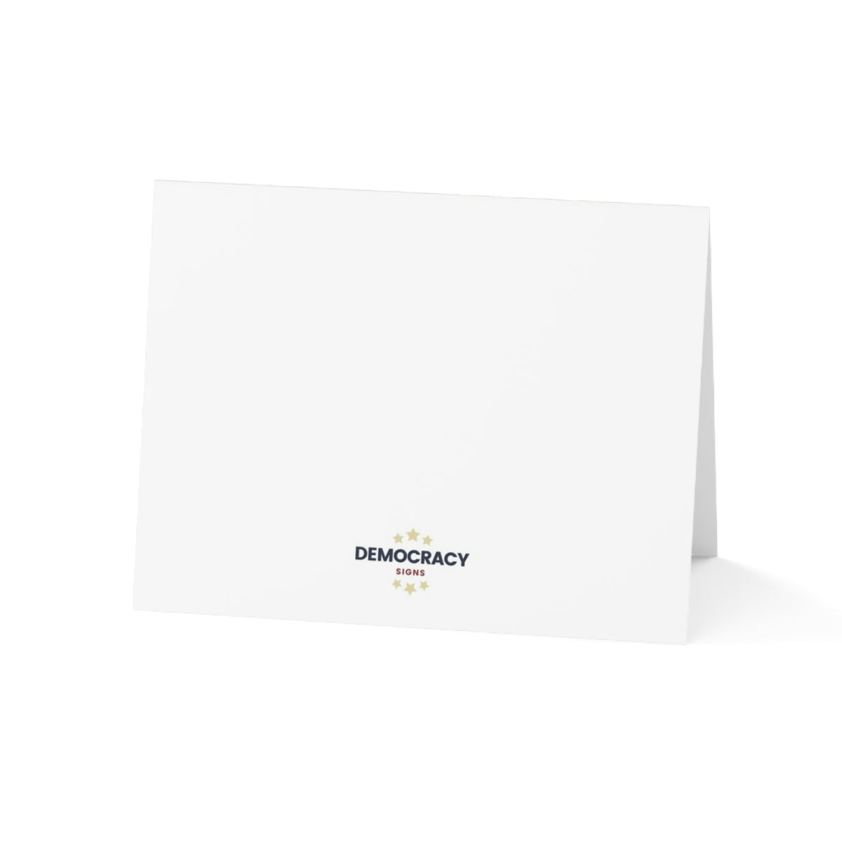 Hope for the Holidays (red velvet) greeting card, back